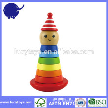 Wooden Stacker Toy Rainbow Wooden Toy